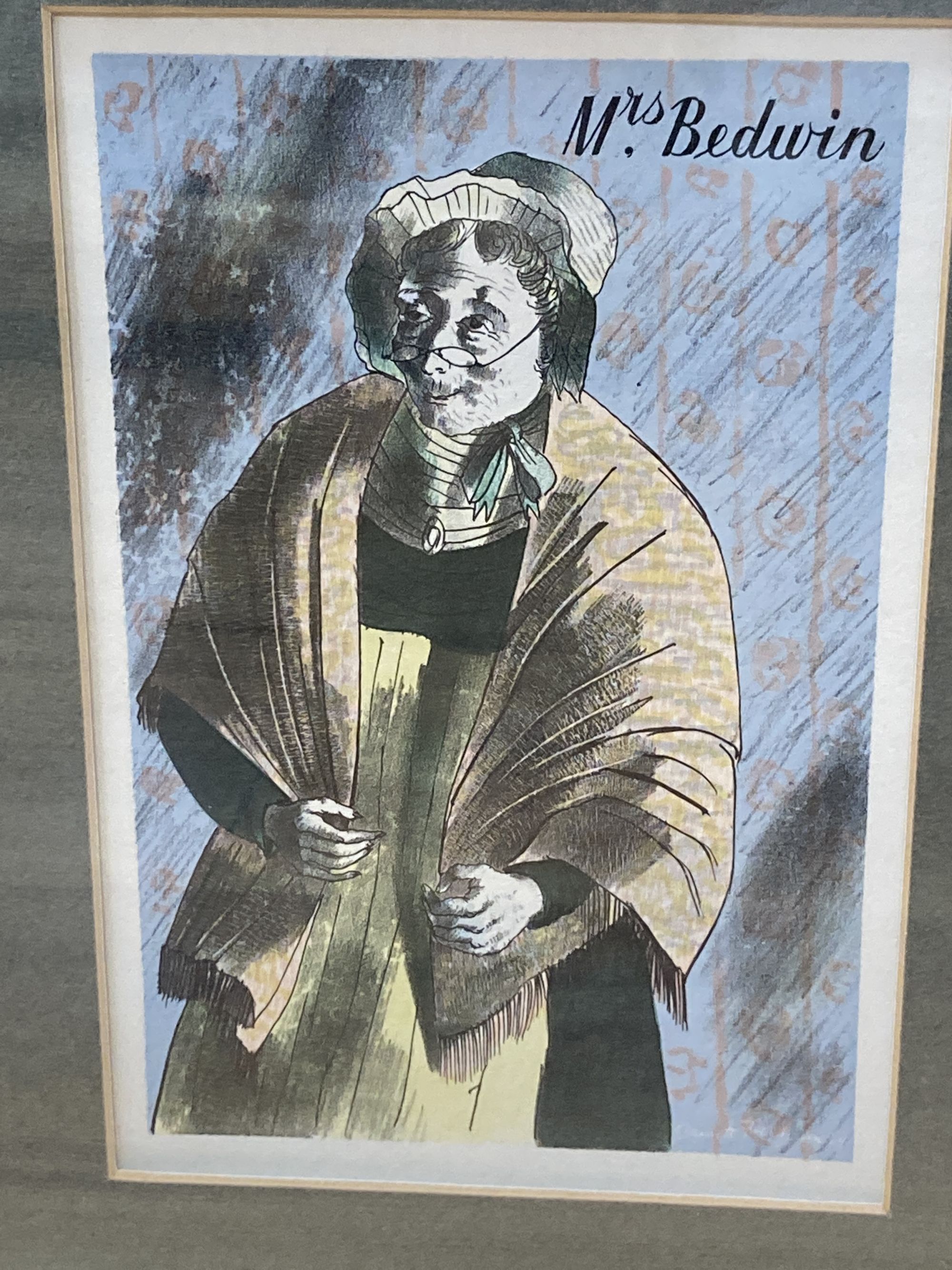 Barnett Freedman (1901-1958), a set of eight coloured lithographic illustrations for Oliver Twist,